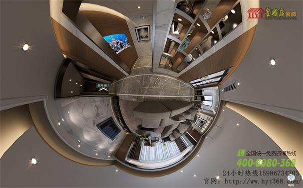 现代轻奢360全景装修效果图